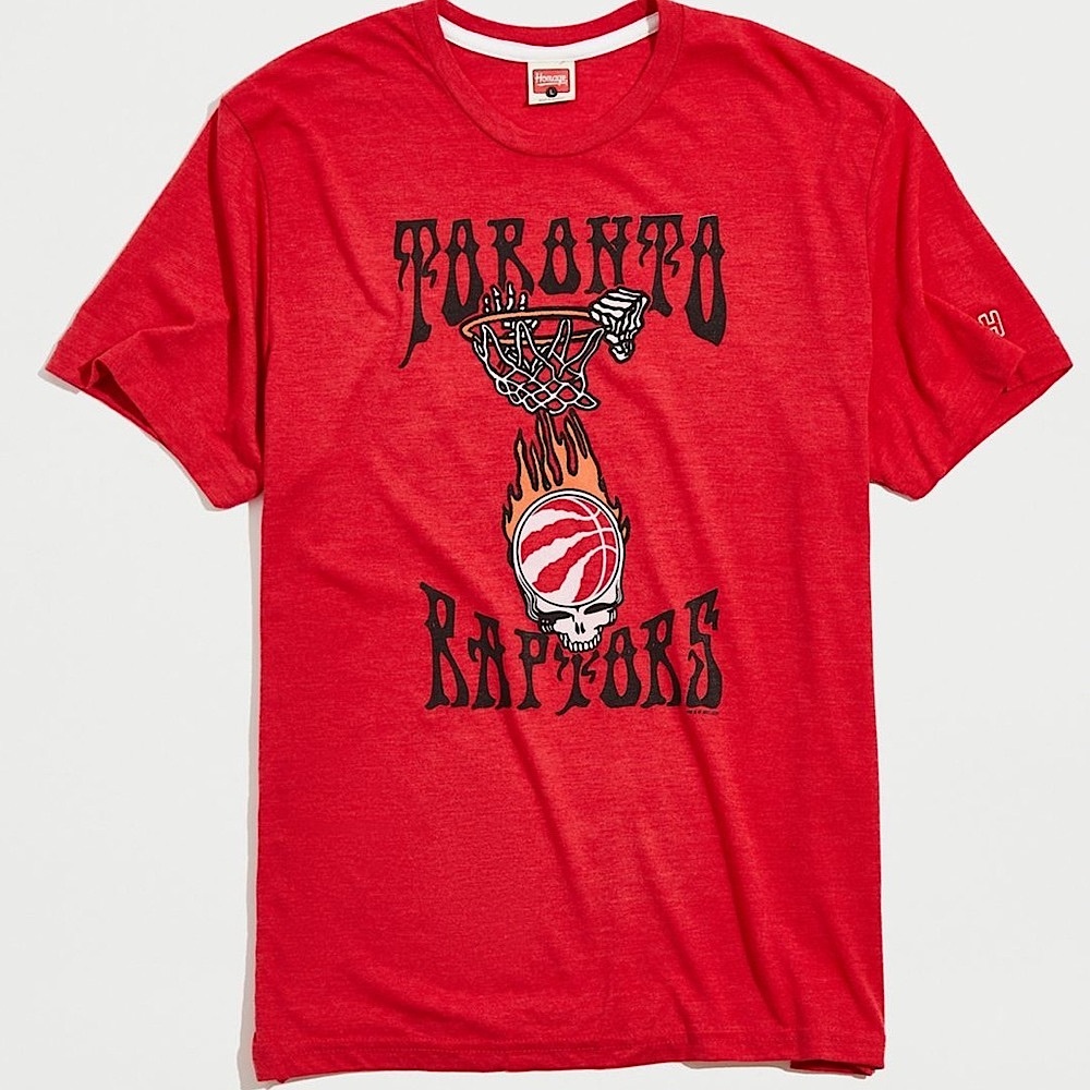 HOMAGE X Grateful Dead X NBA Toronto Raptors Tee